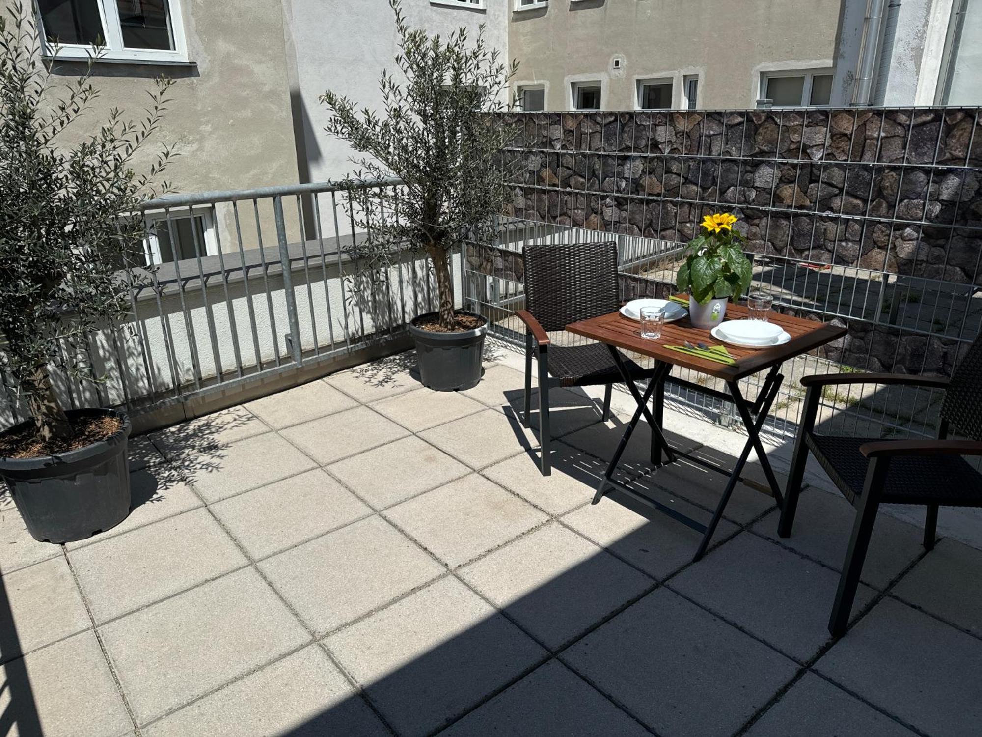 Klein Aber Fein Mit Terrasse Daire Viyana Dış mekan fotoğraf